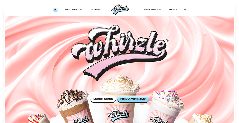 whirzle homepage