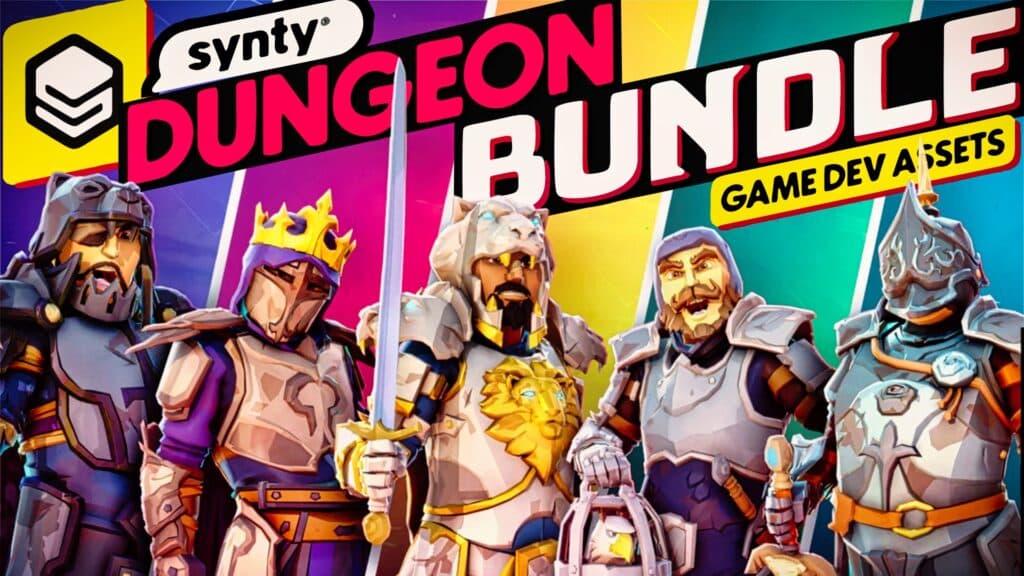 The Sytny Fantasy Dungeon Humble Bundle is a collection of low poly RPG / RTS fantasy assets for Unreal Engine, Unity, Godot, FBX and more