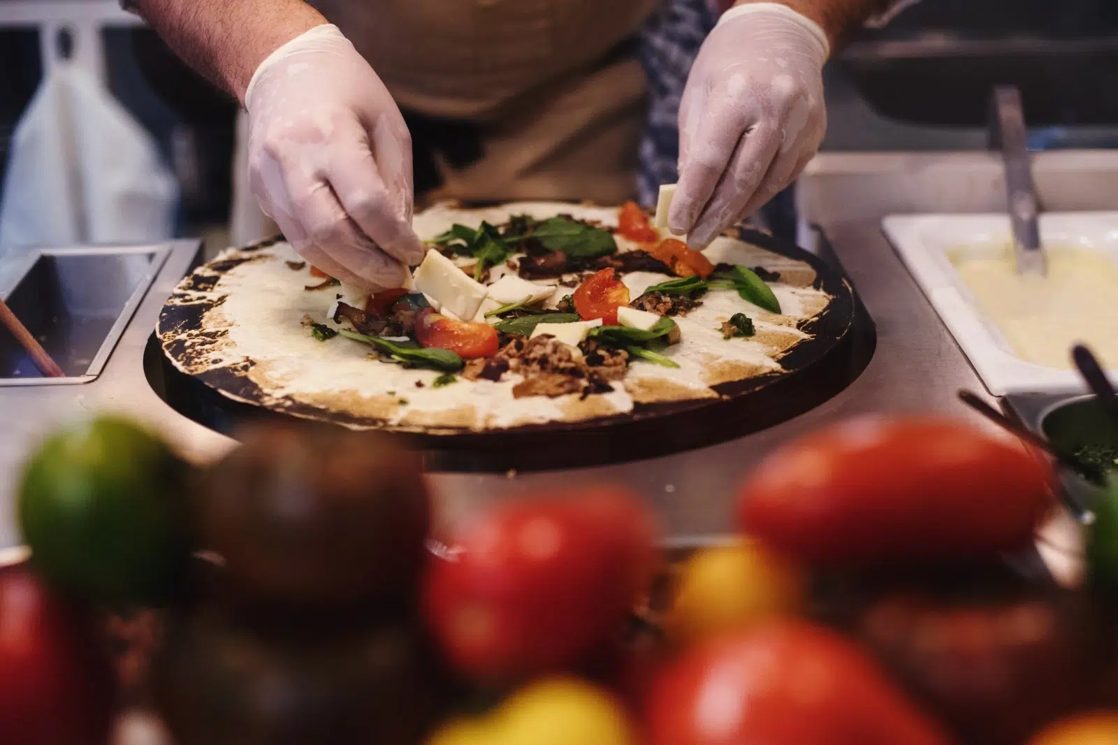 Royi’s Crêperie brand identity featuring minimalist design, handmade elements, and refined typography inspired by French culinary craftsmanship.