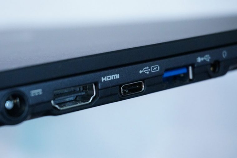 ↑HDMIやUSB Type-Cなども搭載し拡張性も文句ナシ!