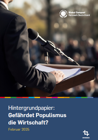 Hintergrundpapier Gefährdet Populismus die Wirtschaft Hintergrundpapier Gefährdet Populismus die Wirtschaft