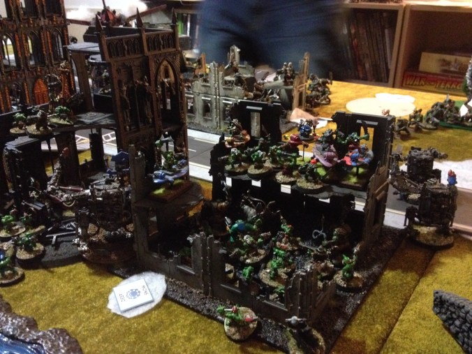 Grot-infested buildings.