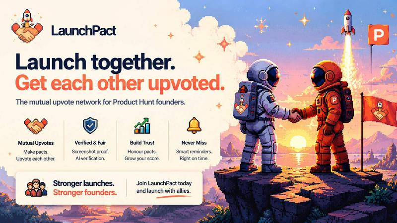 LaunchPact screenshot