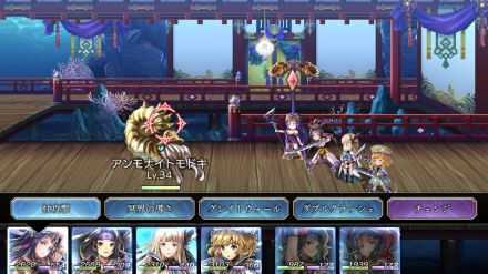 大量のアンモナイト