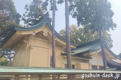 大井神社(名古屋市北区)本殿幣殿