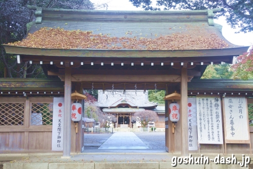 長良天神神社(岐阜市)神門