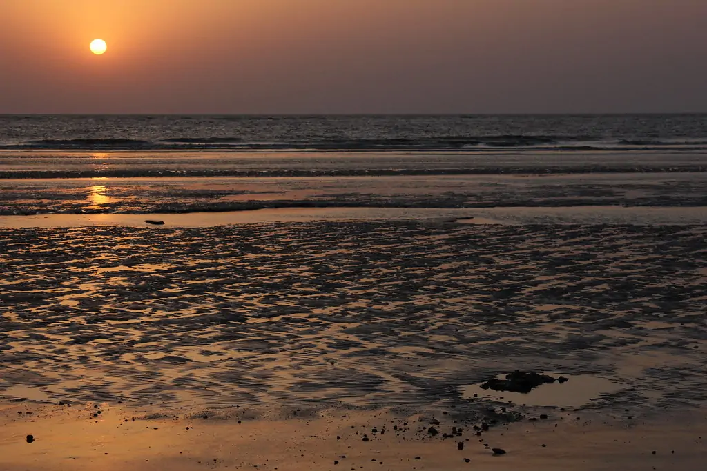 Home Sunset at surat. Diamond city surat