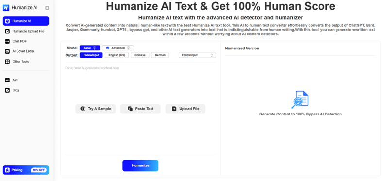 Humanize AI