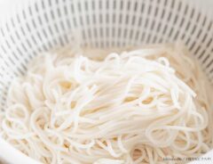 水気を切ったそうめんの上に? 『白い具材』に「これは思い付かなかった」