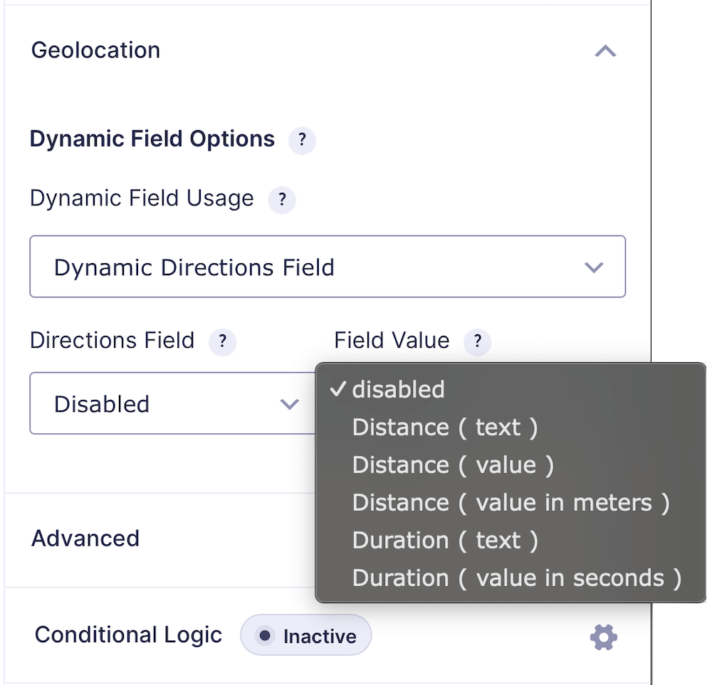 Gravity geolocation Dynamic Directions Field