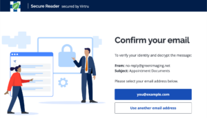 Verify your identity.