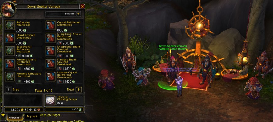 Apexis crystal hatred