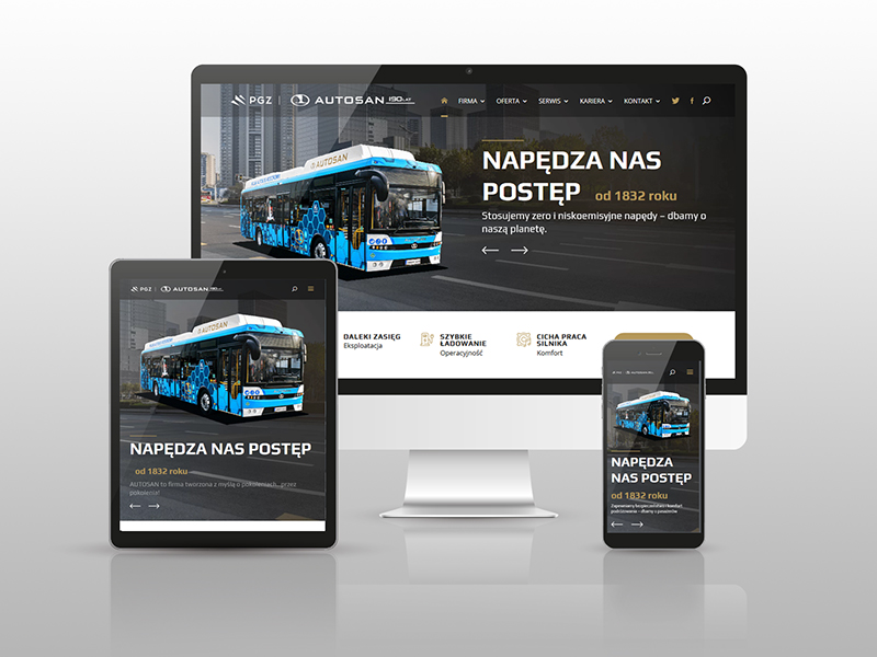 Nowa strona www - Autosan