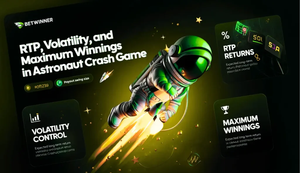 RTP, Volatility, and Maximum Winnings in Astronaut Crash Game