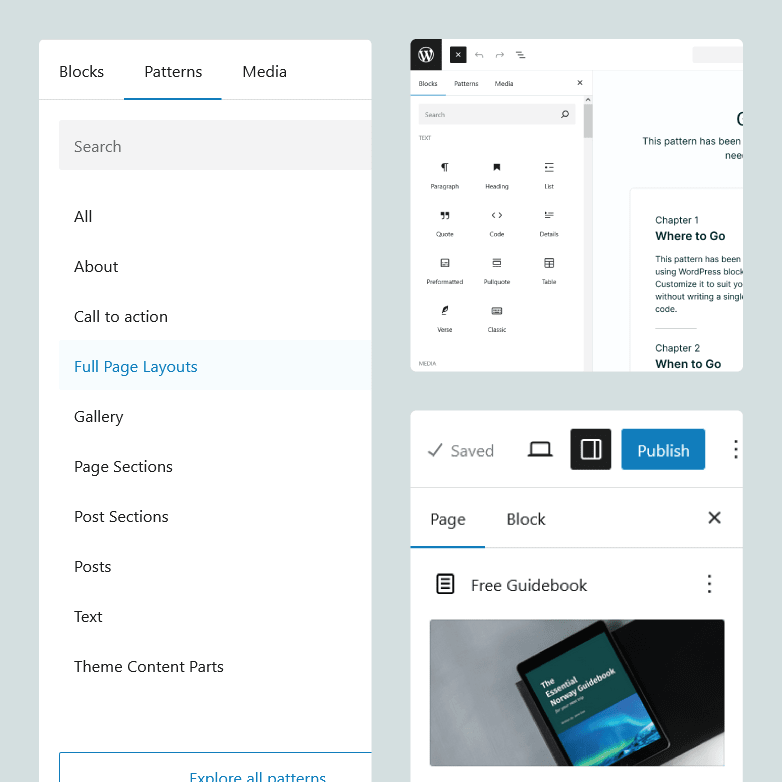 Building with GuidebookPress