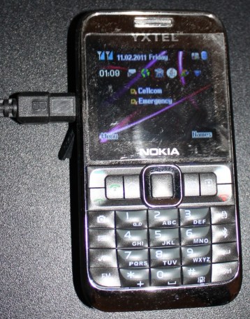Fake Nokia Cellphone acting as a dedicated SMS server Fake Nokia Cellphone acting as a dedicated SMS server