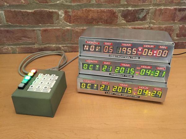 BTTF Alarm Clock