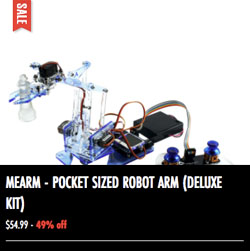 MeARM Pocket Sized Robot Arm