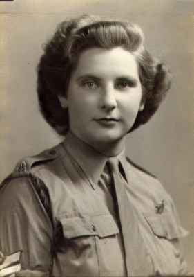 S/Sgt Betty Vine-Stevens, Washington DC, May 1945.