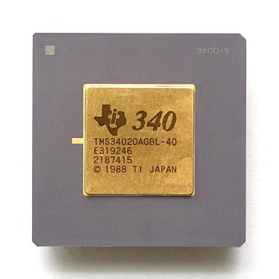 Texas Instruments TMS34020 (Source: Wikimedia)