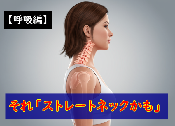 それ「ストレートネックかも」part5 呼吸偏