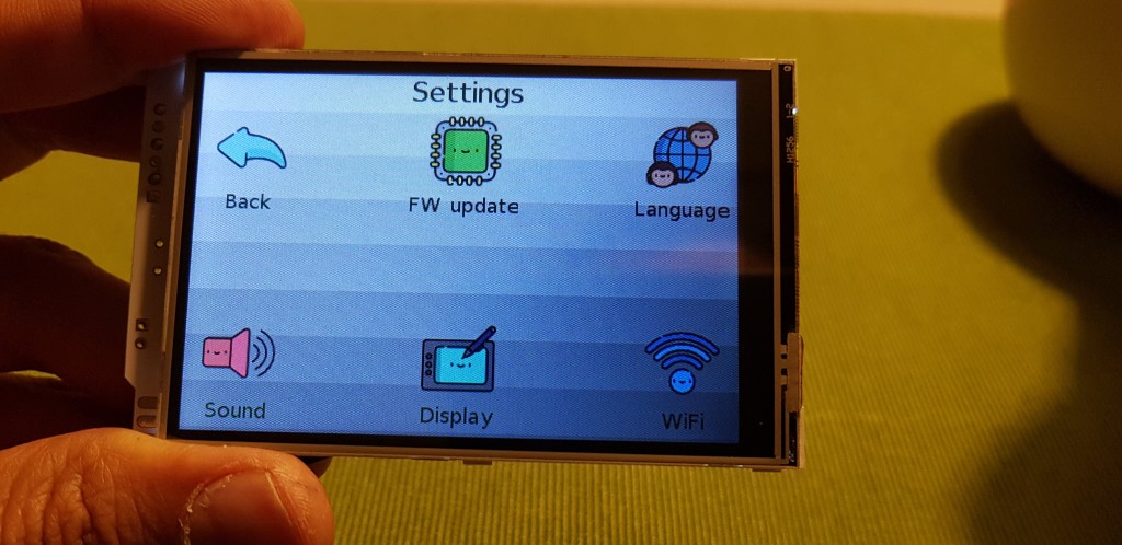 Experimenting with a 3.5″ TFT Experimenting with a 3.5″ TFT