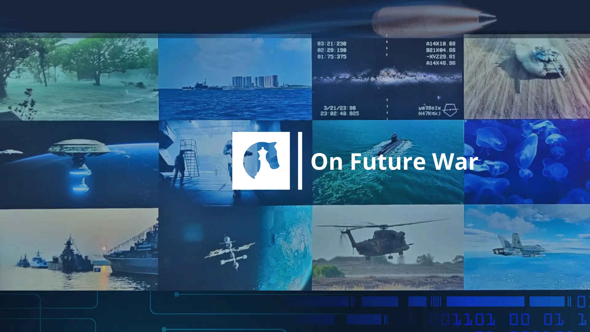 landing page On Future War