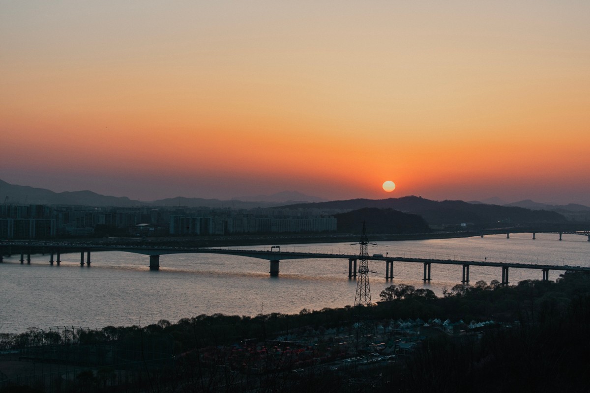 Haneul Park coucher du soleil