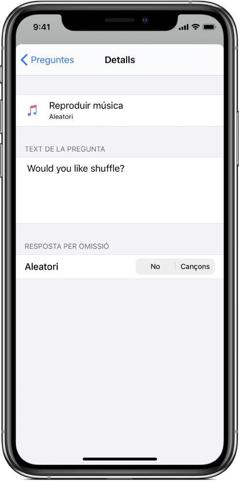 Text de la pregunta d’importació.