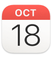 pictograma aplicației Calendar
