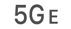 Το εικονίδιο κατάστασης 5G E.