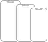 Trzy modele iPhone’a z Face ID.