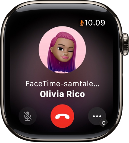 Appen Telefon, der viser indstillinger til opkald. Knappen Svar på iPhone er øverst, og der er et foreslået svar nedenunder.