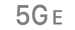 Icona di stato della rete 5G E.