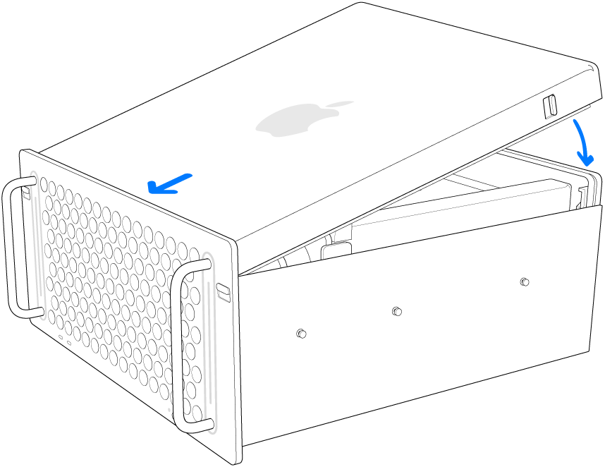 Ponovno stavite pokrov.