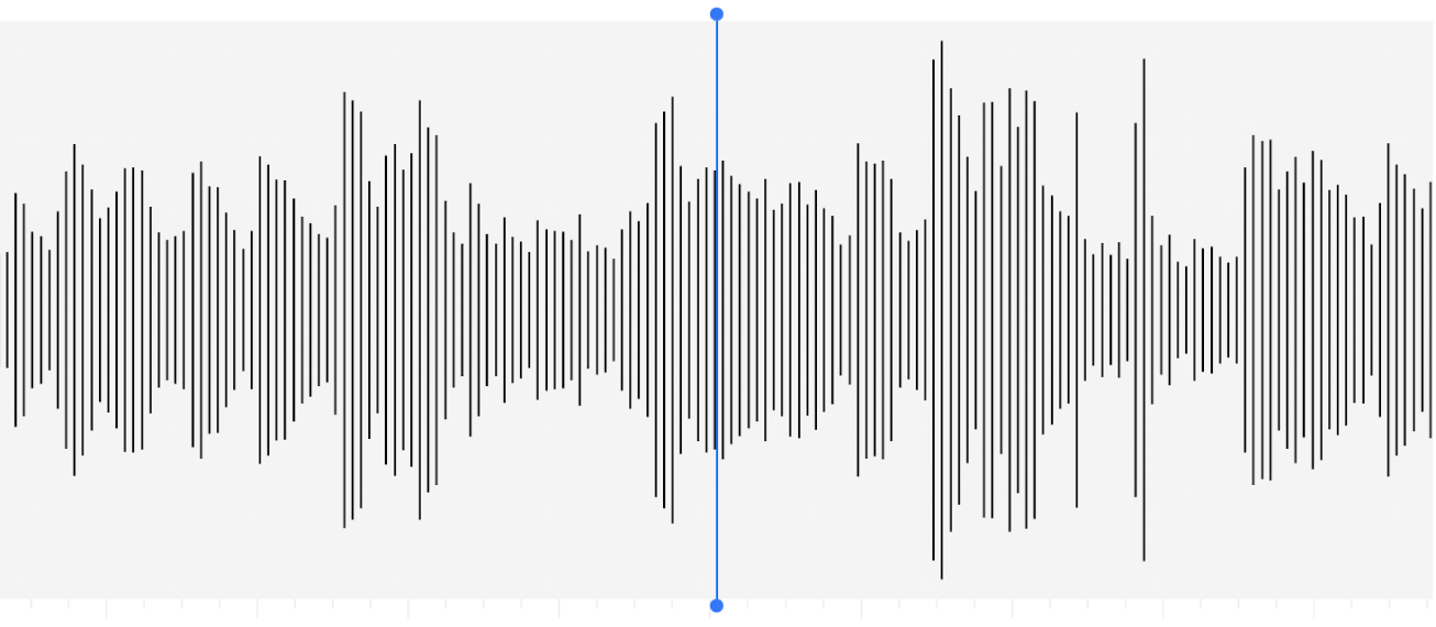 La fenêtre de Dictaphone avec le bouton Enregistrer en bas à gauche.