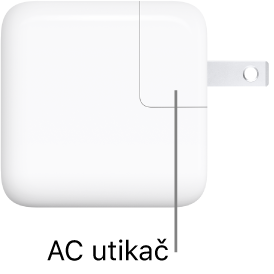 Strujni adapter USB-C od 30 W.