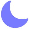 おやすみモードのアイコン