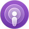 Piktograma „Podcasts“