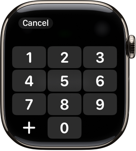 Tastatūra lietotnē Phone.
