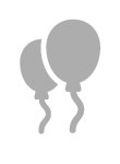 botão “Balões”