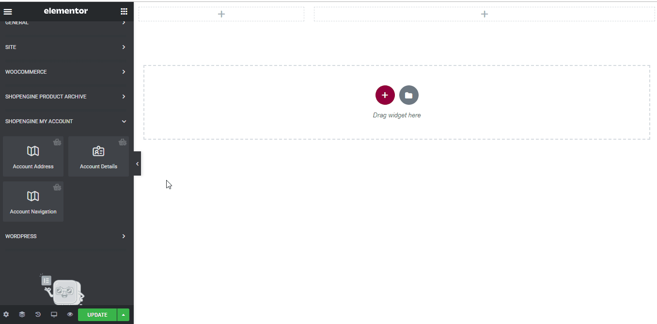 Create My Account Address Page with ShopEngine