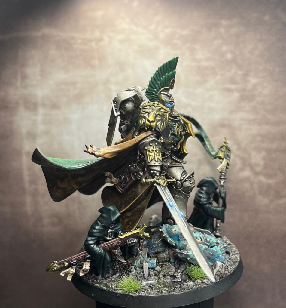 lion el johnson striding