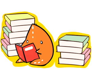 読書するヒトデくん