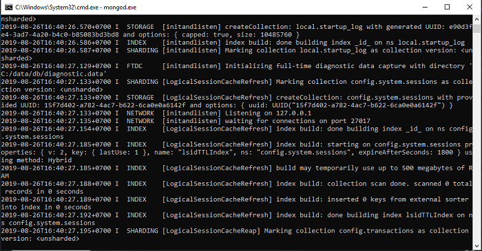 Cài đặt MongoDB Community Server trên Window