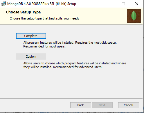 Cài đặt MongoDB Community Server trên Window