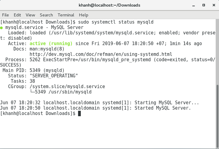 Cài đặt MySQL Community Server trên CentOS 7