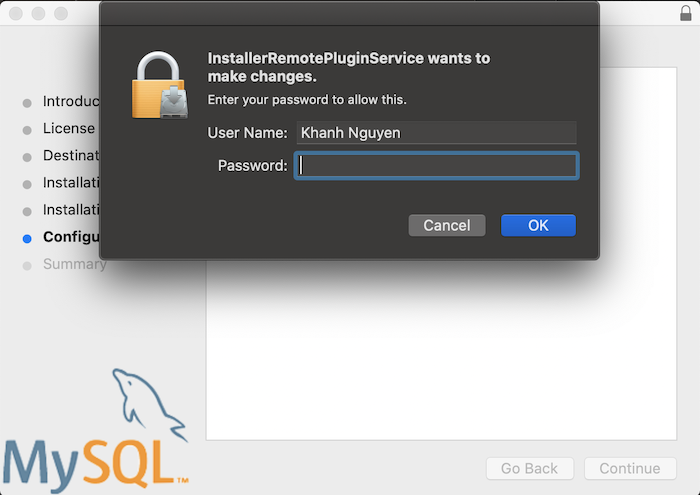 Cài đặt MySQL Community Server trên macOS