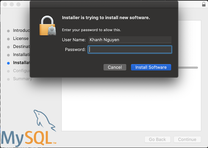 Cài đặt MySQL Community Server trên macOS