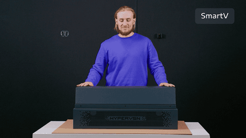 HYPERVSN SmartV Holographic Human Installation